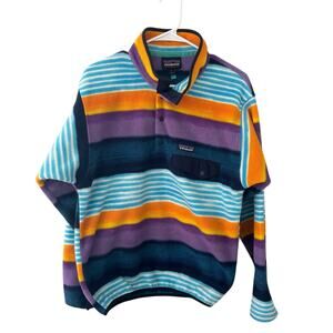 Patagonia Men's Synchilla Fleece Pullover Fitz Stripe Gorpcore Size Small